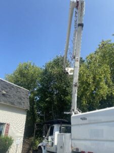 Tree Trimming Service Bucket Truck Commercial Elm Grove 2