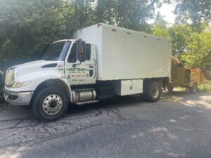 Tree Trimming Service Chipper Box Truck Residential New Berlin 2