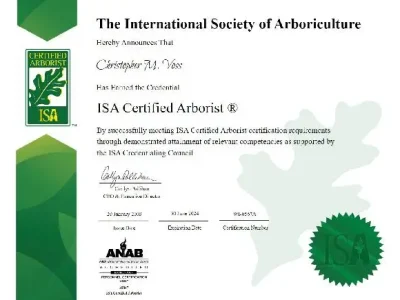 Chris Voss ISA certification.